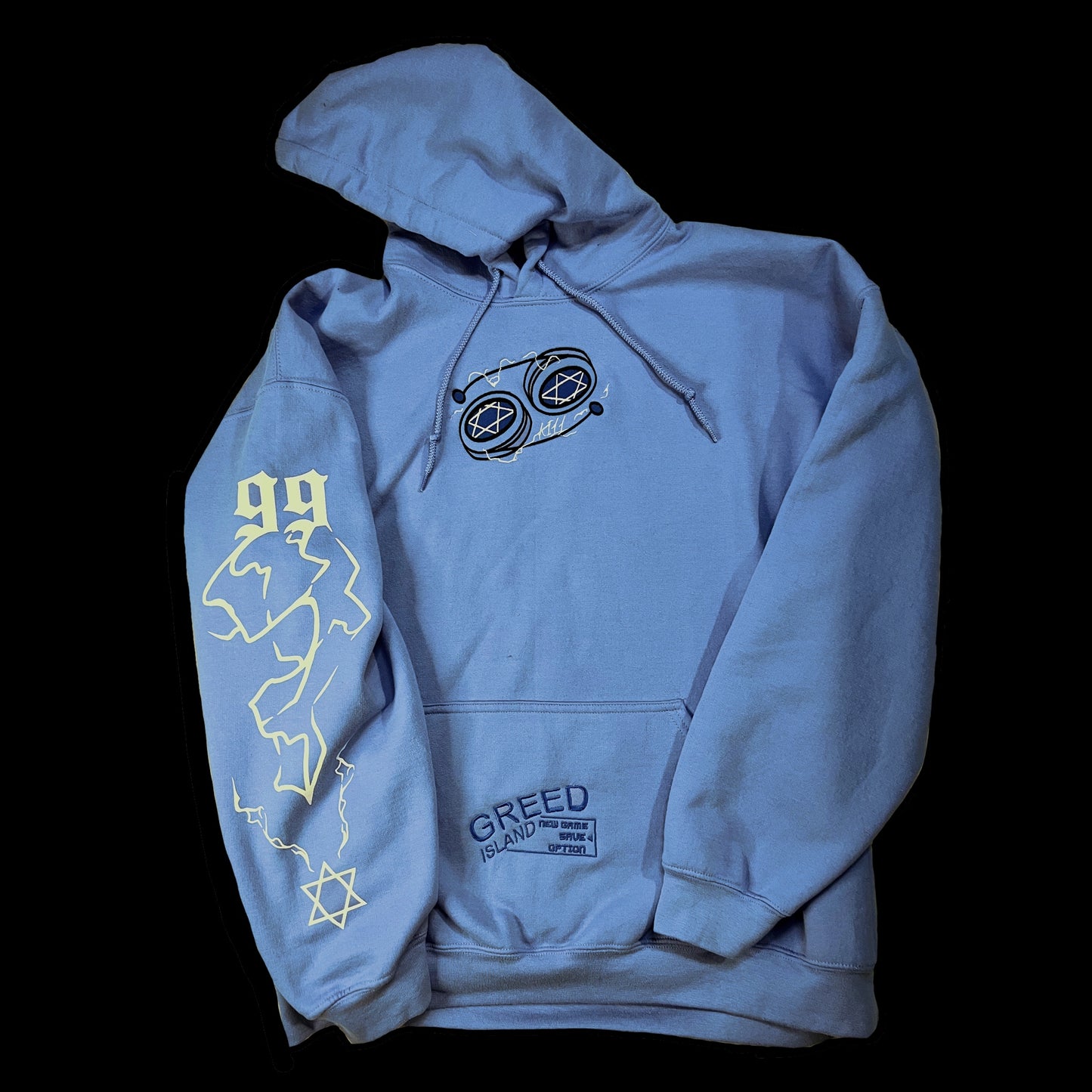 (L) He's a Phantom - Large Hoodie